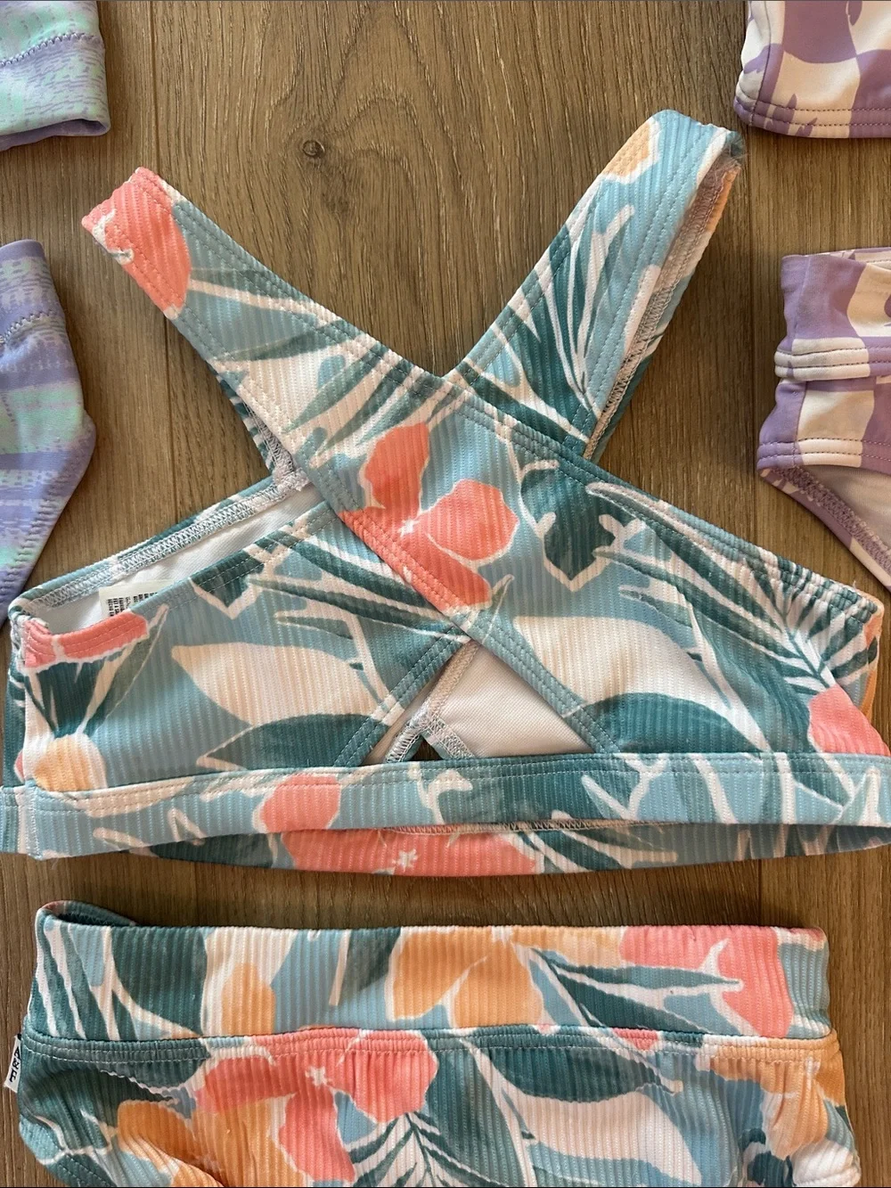 Bundle of 3 girls bikinis. Abercrombie. Zella. Billabong.